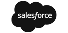 Salesforce logo: Salesforce makes cloud-based software that helps businesses wow customers.