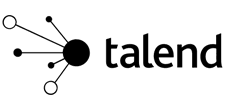 Talend logo: Talend is modern data management platform that turns data into business outcomes.
